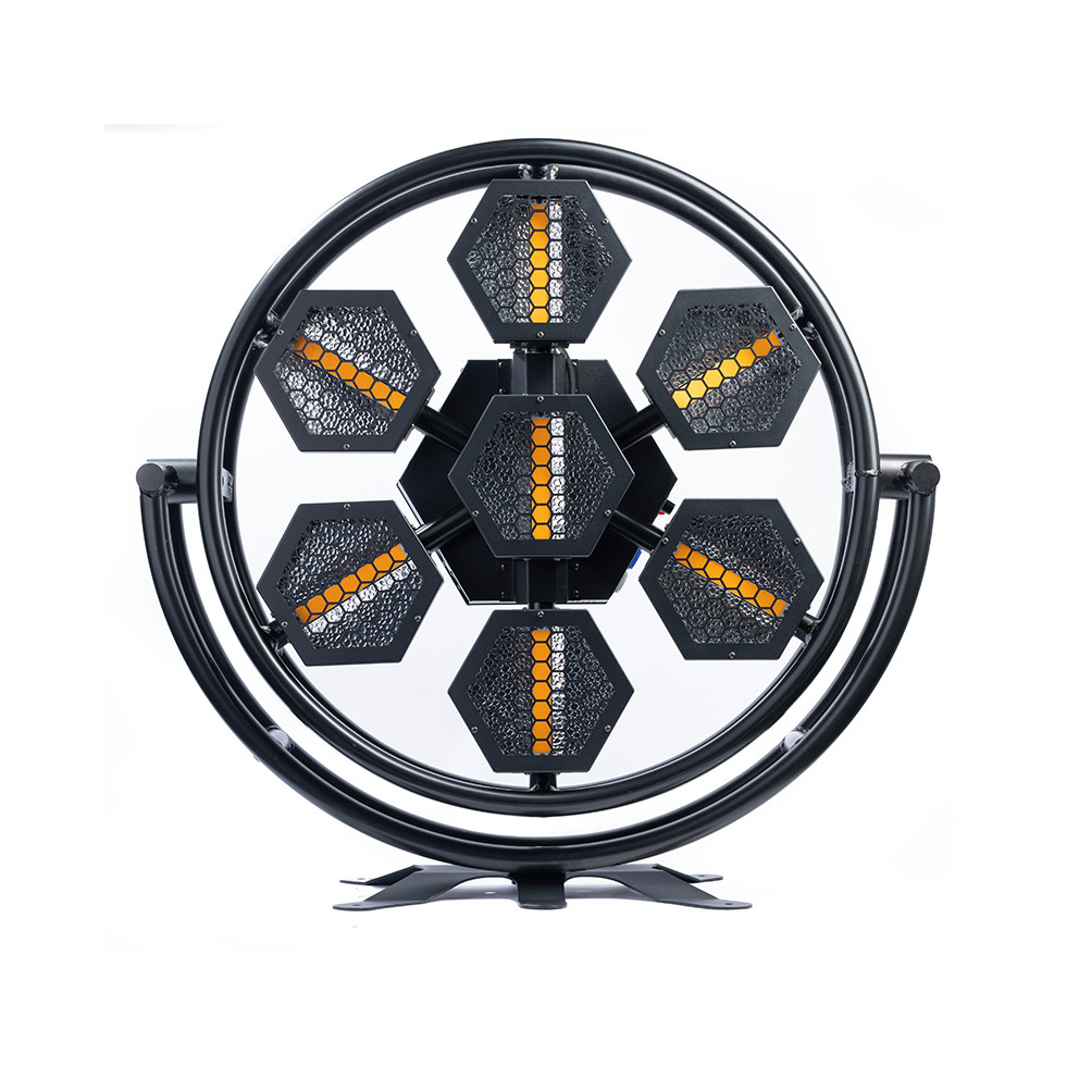 7X60w Retro Background Light Disco Stage Effect Strobe Light FD-R760