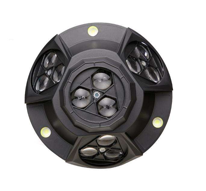 DJ Four Head Bee Eye Laser Light Bar Colorful Lights Led Rotating Stage Light FD-ML006