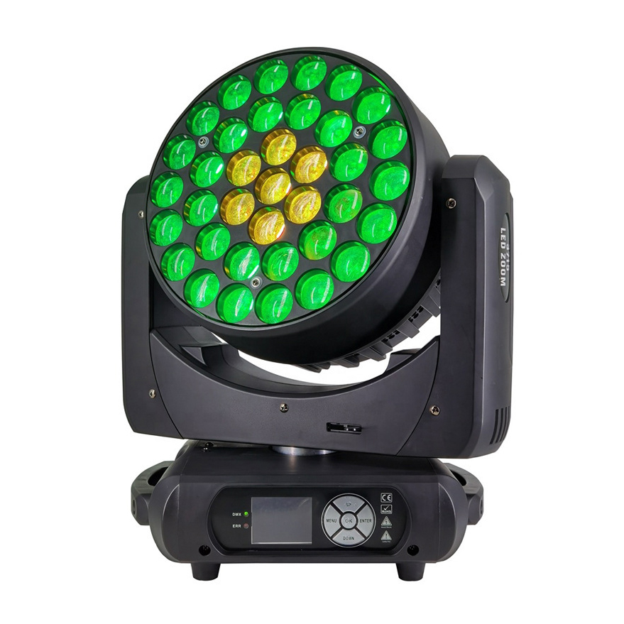 37pcs 15w Zoom Wash RGBW 4in1 Led Moving Head Light FD-LM3715