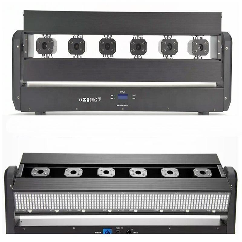 DMX Strobe Dyeing Beam Double-sided Moving Head Light FD-LS650
