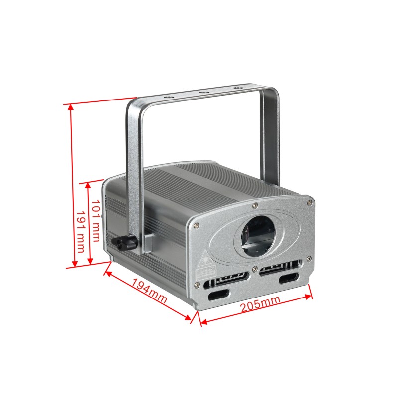 8W Outdoor Star Laser Projector FD-L16-8W